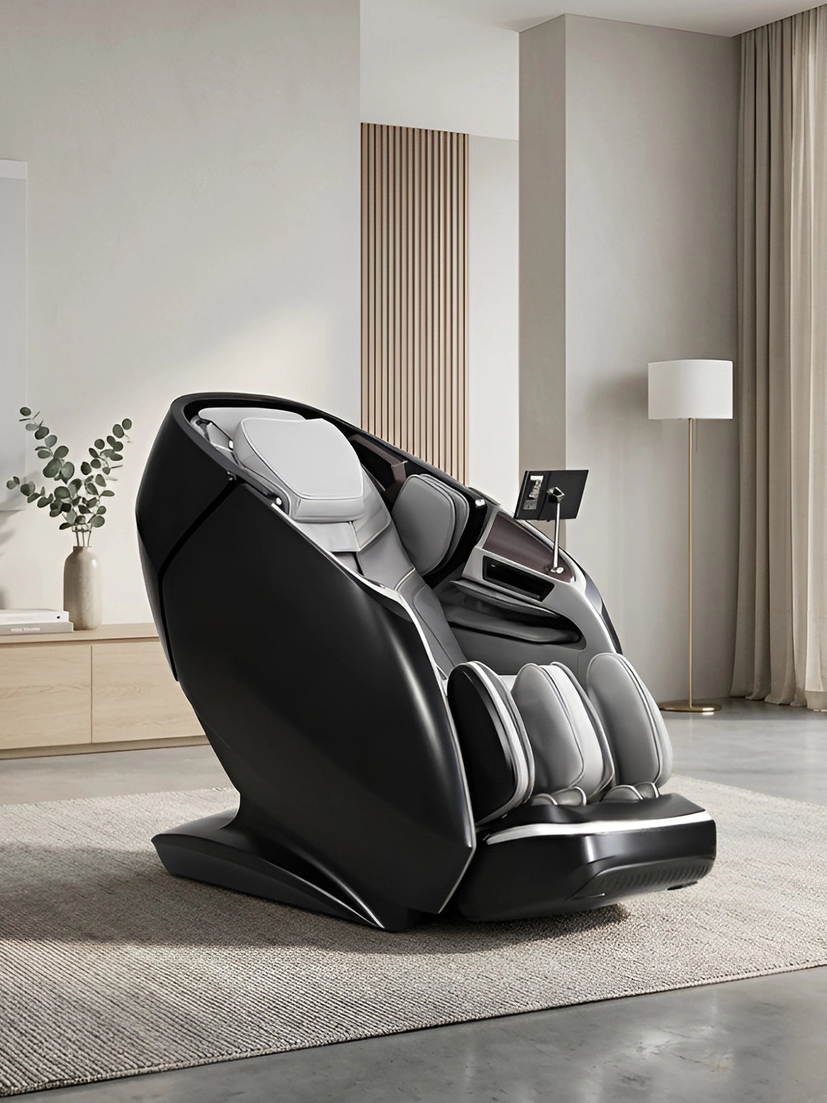 Full body B Well Supreme massage chair with air compression massage and zero gravity reclining