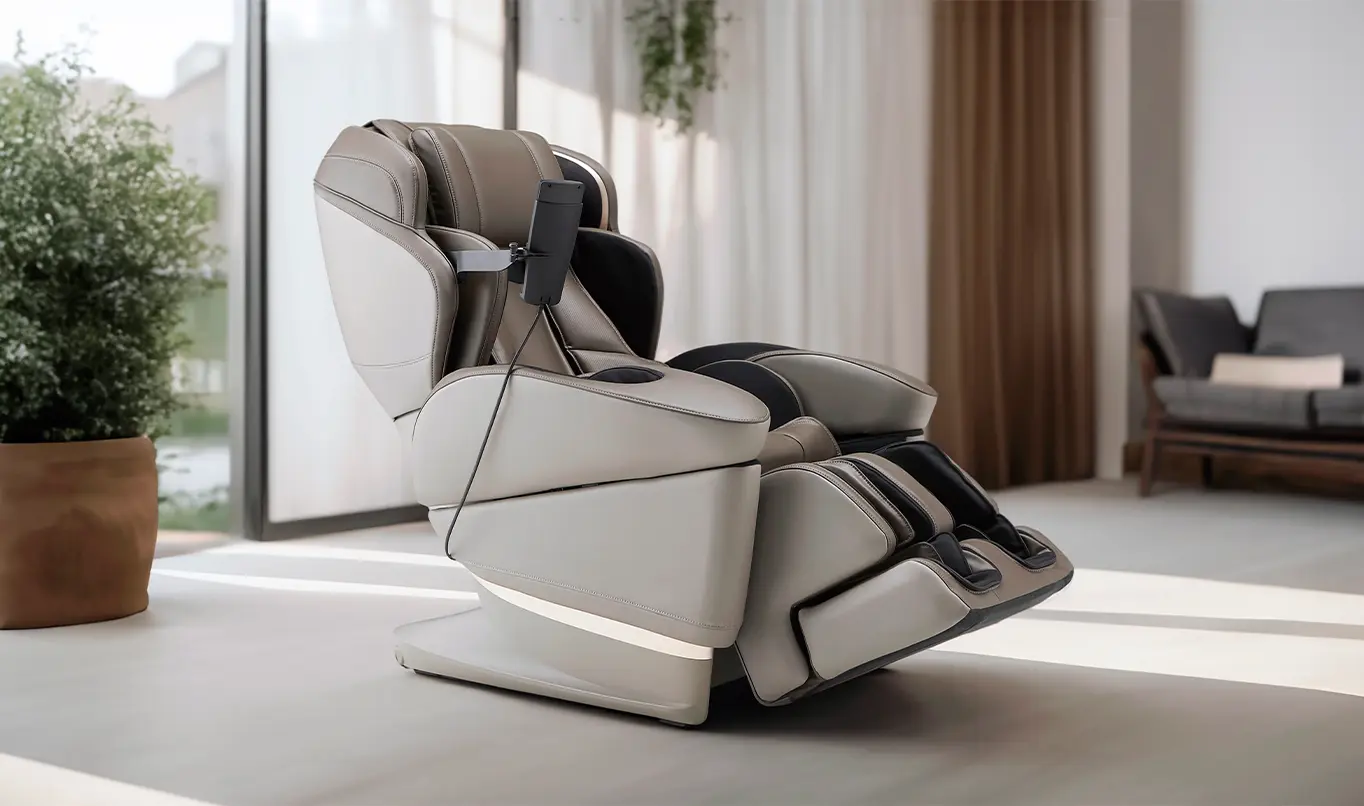 Fujiiryoki JP-3000 professional-grade massage chair for home relaxation