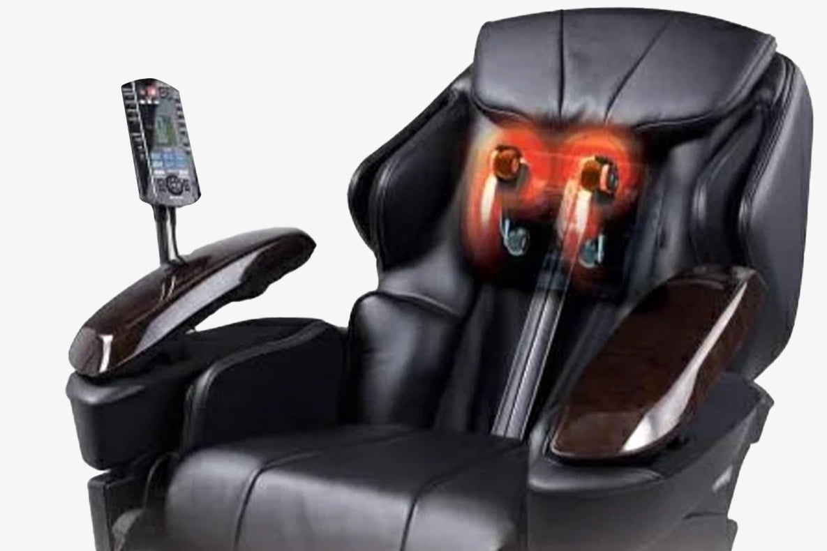 Premium Panasonic MA70 massage chair featuring intelligent 3D massage and ergonomic comfort design