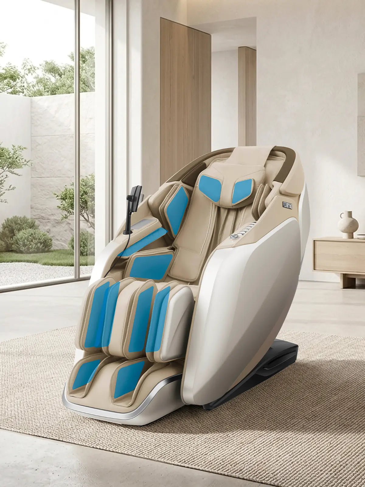 Relax Pro luxury massage chair with modern design and soothing functions