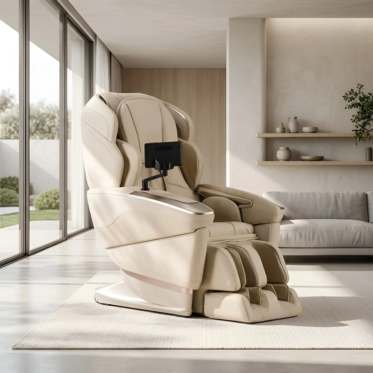 Fujiiryoki JP-4000 Limited Edition smart massage chair with ergonomic design and therapeutic massage features