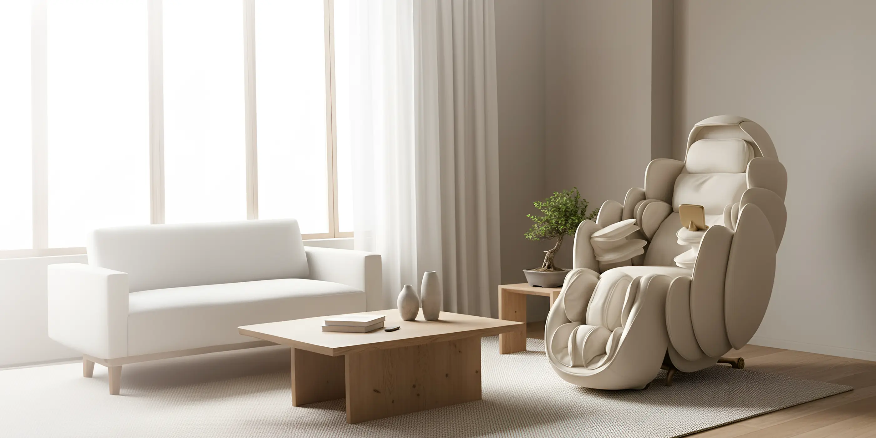 Luxury Inada iCocoon therapeutic massage chair